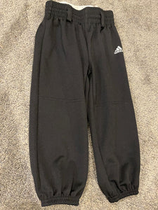 Adidas, 2XS, black softball/baseball pants  3T