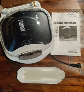 George  Forman 2 patty grill and bun warmer Small Appliance
