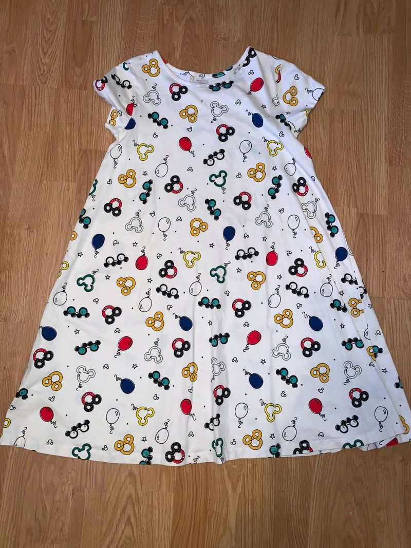 Hanna Andersson Girls Mickey Mouse dress, worn once. Hanna Andersson size 14/16 14