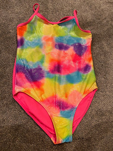 Wonder Nation, L 10-12, pink colorful swimsuit  10
