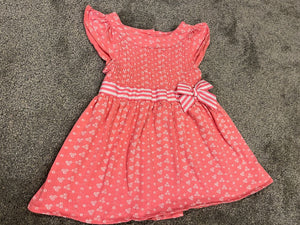 Little Lass, pink dress with daisies, SMR  6