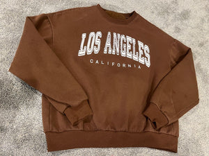Los Angelos CA brown sweatshirt  Women's - S
