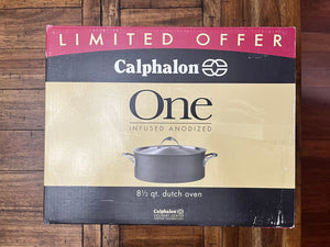 NIB Calphalon One 8.5 Quart Dutch Oven