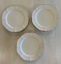 Load image into Gallery viewer, Noritake Imperial Gold Ivory China No chips! Salad plates 8.375 Qty 15 Good condition, minor scratches
