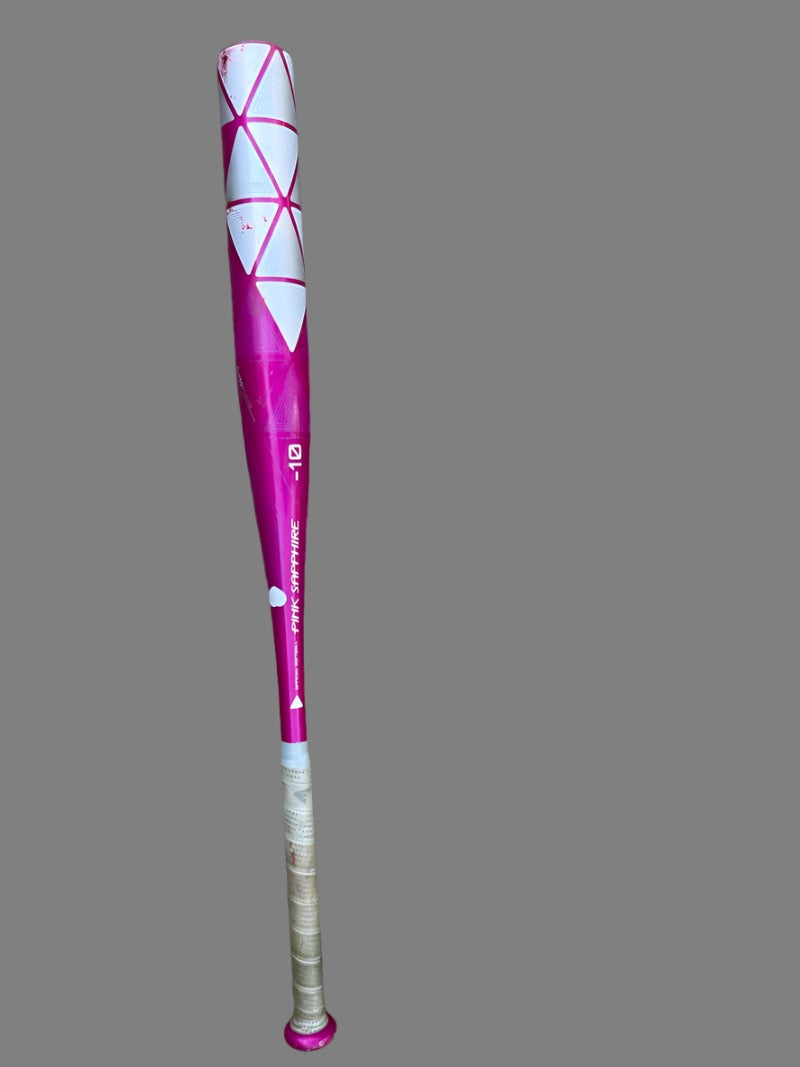 Easton Pink Sapphire USSSA softball bat, 30in, 20oz, -10