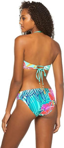 Trina Turk, 0 NWT Standard Twist Bandeau Bra Bikini Top, 0