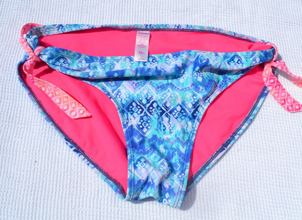 Justice swim suit bottoms NEW without tags size 14 14