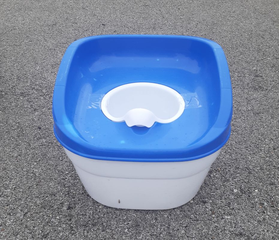 Safety 1st white and blue portable potty Potty and Diapering
