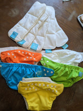 Load image into Gallery viewer, Charlie Banana NEW 5 reusable diapers bright colors with inserts never used smoke free retail $25 each Potty and Diapering
