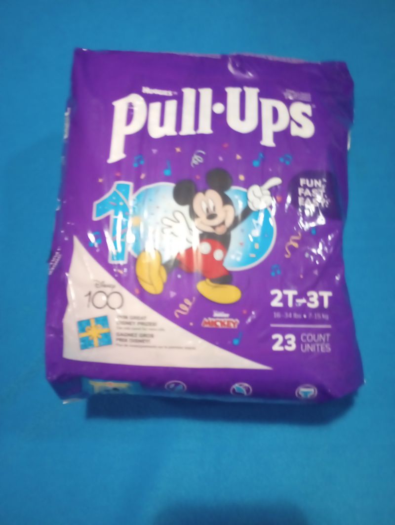 Huggies Pull Ups size 2t-3t 23 ct. Pack Mickey mouse Potty and Diapering