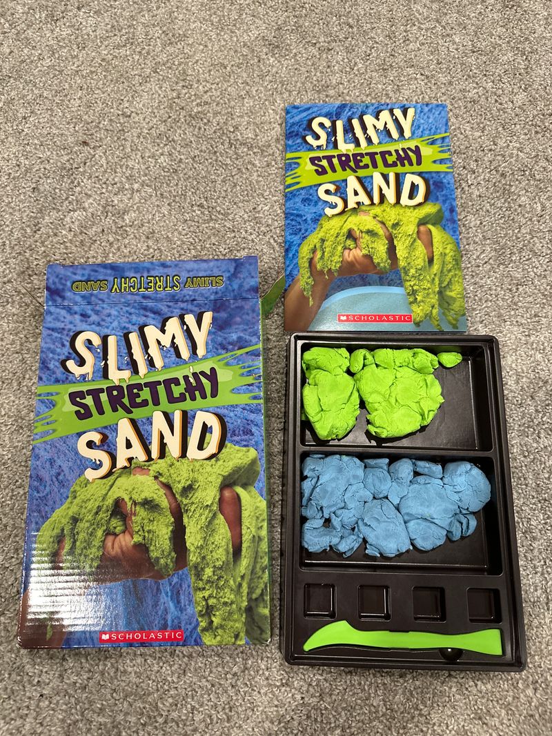 Slimy Stretchy Sand  Educational