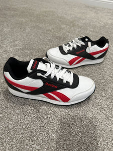 Red and Black Reebok shoes  4 (Adult)