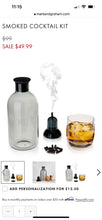 Load image into Gallery viewer, Mark and Graham Smoked Cocktail Kit MSRP 49 NEVER USED!!!  Great gift!  Still on website
