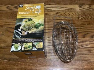 Bed Bath & Beyond Stainless Steel Stuffing Cage Stainless Steel Stuffing Cage For Turkeys 14lb +