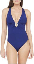 Load image into Gallery viewer, Trina Turk, Size 22 NWT Size 22 Royal Blue One Piece Swimsuit with Tummy Control Women&#39;s - XXXL
