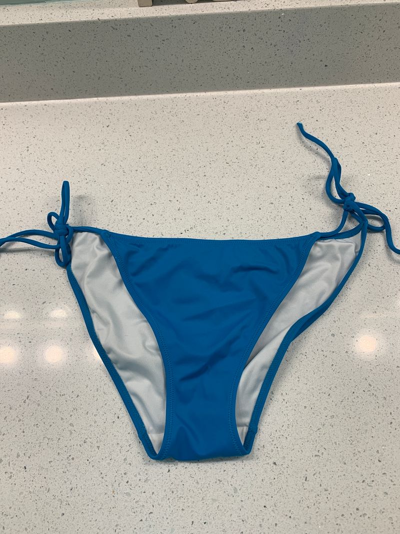 Victorias Secret teal swim bottoms medium