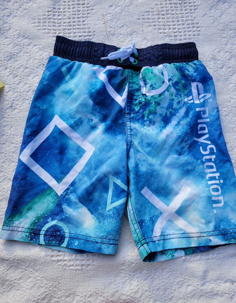 Playstation Swim trunks size xs 4T