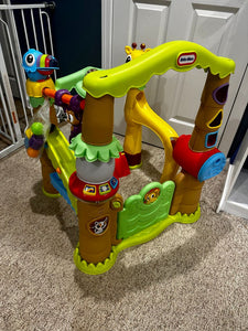 Little Tykes Light N Go Activity Garden Treehouse Has lights, sounds, shapes, balls, some wear to paint Preschool Toy