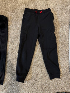 Tek gear Black cargo sweatpants red string 10