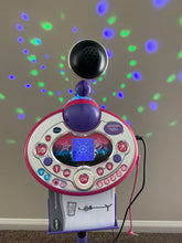 Load image into Gallery viewer, Vtech karaoke machine Used once-comes with parent guide. Like new condition. Pretend Toy
