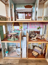 Load image into Gallery viewer, KidKraft Wooden Dollhouse, pictured furniture inc 32L x 14W x 49H Dolls and Accessories
