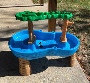 Step 2 water table from grandparent home rinsed off and ready for a new home Outdoor