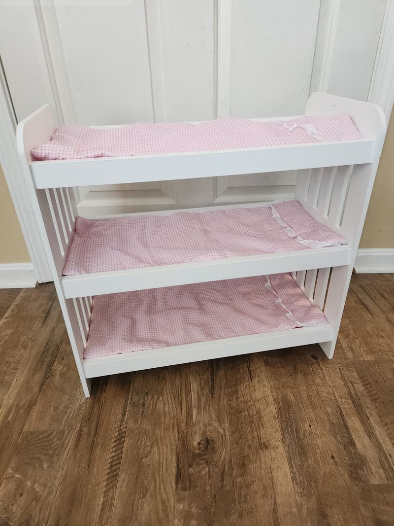 18 in doll bed Doll bed for 3 - 18in dolls Dolls and Accessories