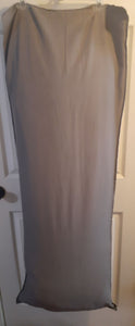 Room Essentials dark gray body pillow approx. 48"L x 17"W Pillow