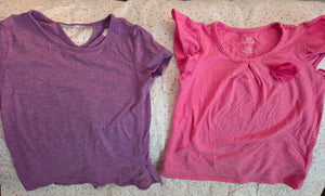 . Purple and pink shirts 4T