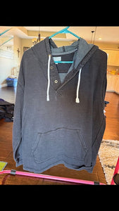 . black hoody Men's - XXL