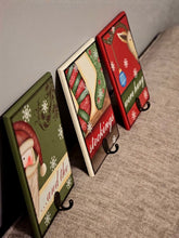 Load image into Gallery viewer, Signature Homestyles Christmas Stocking Hangers - &quot;And the stockings were hung&quot;
