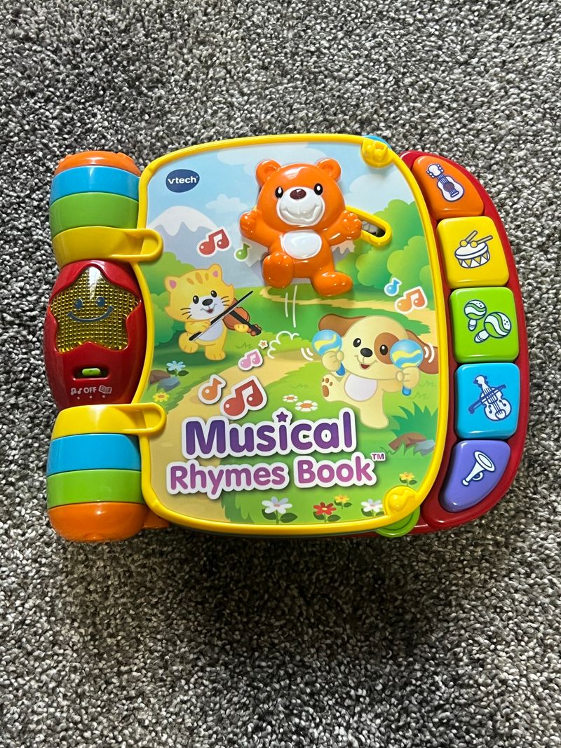 V tech musical rhymes book NWOT Educational
