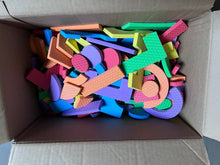 Load image into Gallery viewer, Foam Picture Blocks 168 foam pieces - 20 card templates Educational
