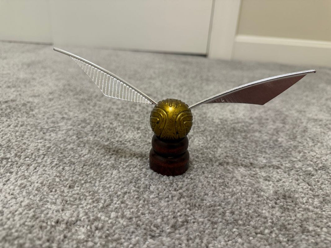 Harry Potter Small Golden snitch on stand