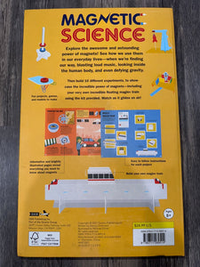 Magnetic Science Build a maglev train & 9 experime Brand new.Open box for picture - never used. Includes all parts. Educational