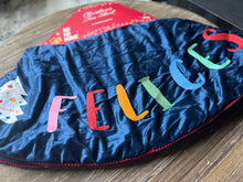 Load image into Gallery viewer, New Spanish Holiday Christmas Tree Skirt NWT Felices Fiestas Hispanic decor, retail $30
