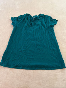Duo Maternity Teal T-Shirt Women's XL 16