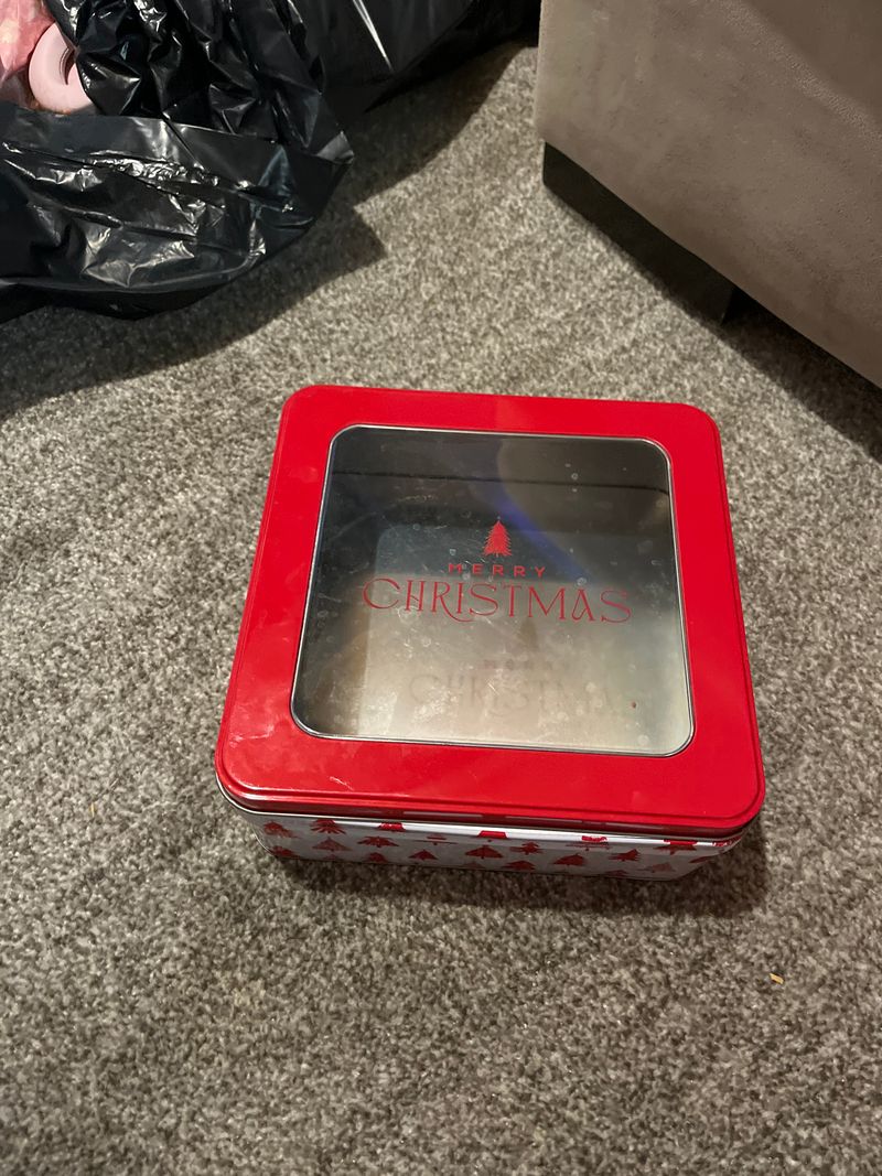 Christmas Cookie tin