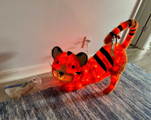 Load image into Gallery viewer, Christmas Mistletoe Tiger indoor or outdoor lights
