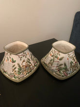 Load image into Gallery viewer, Yankee Candle jar candle toppers 2 Christmas jar candle toppers 4.75 tall x 7 wide
