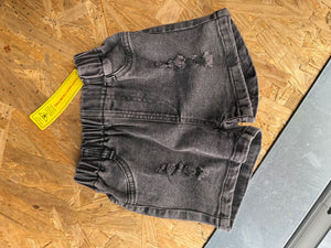 SHEIN NWT black Jean shorts 18 Months