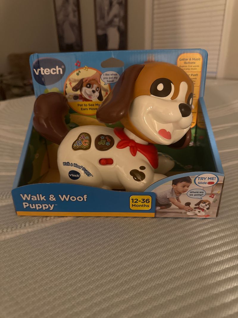 Vtech Walk & woof puppy new in box Educational