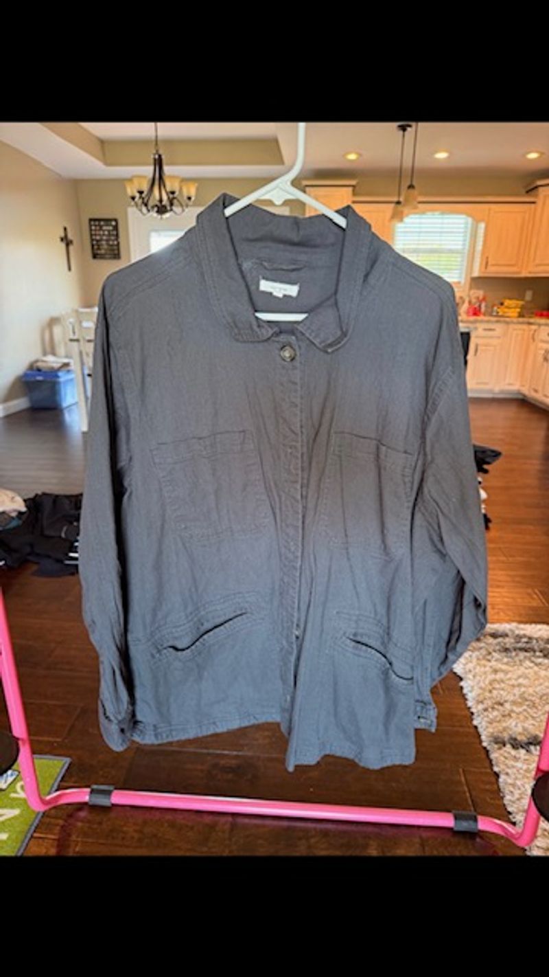 . gray jacket Women's - XXXL
