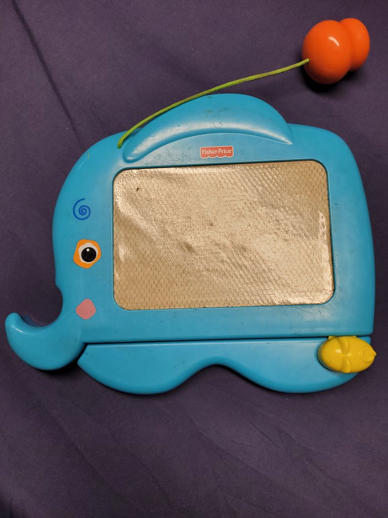 Fisher-price magnadoodle Blue elephant magnadoodle Educational