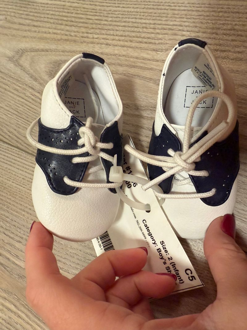 Janie and Jack Saddle shoes 2 (Infant Shoe)
