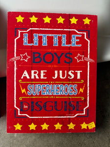 Super Hero Sign