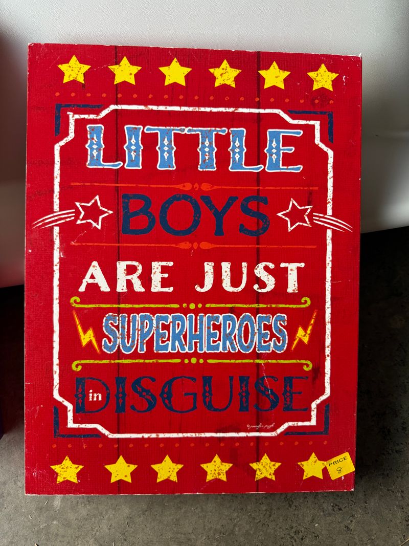 Super Hero Sign