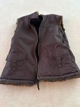 Load image into Gallery viewer, ---- Brown Vest Reversible Women&#39;s - L
