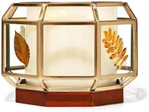 Bath & Body Works NIB Fall-Themed Candle Holder for 3-wick Candles