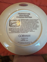 Load image into Gallery viewer, Yesteryears Christmas Lady Plate
